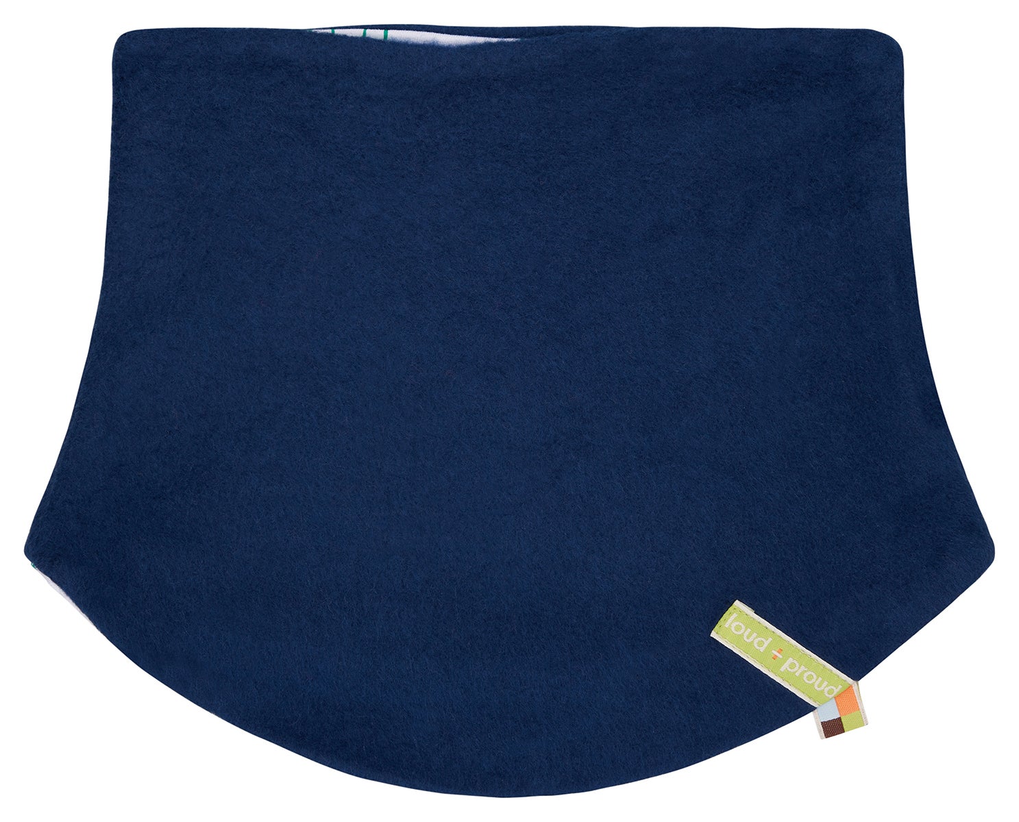 Wende - Schlauchschal aus Baumwoll - Fleece - loud + proud - 7173-ul-OS