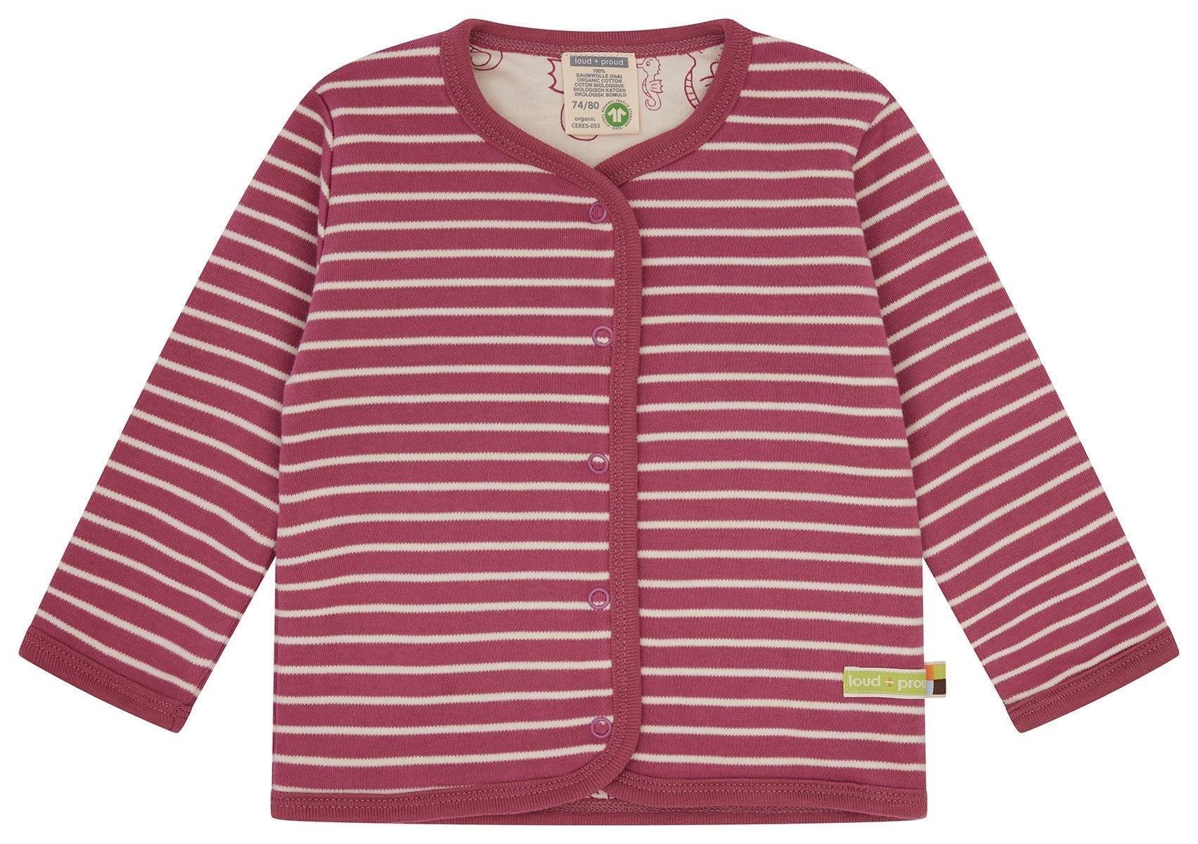 Wendejacke - loud + proud - 3155 - rou - 62/68