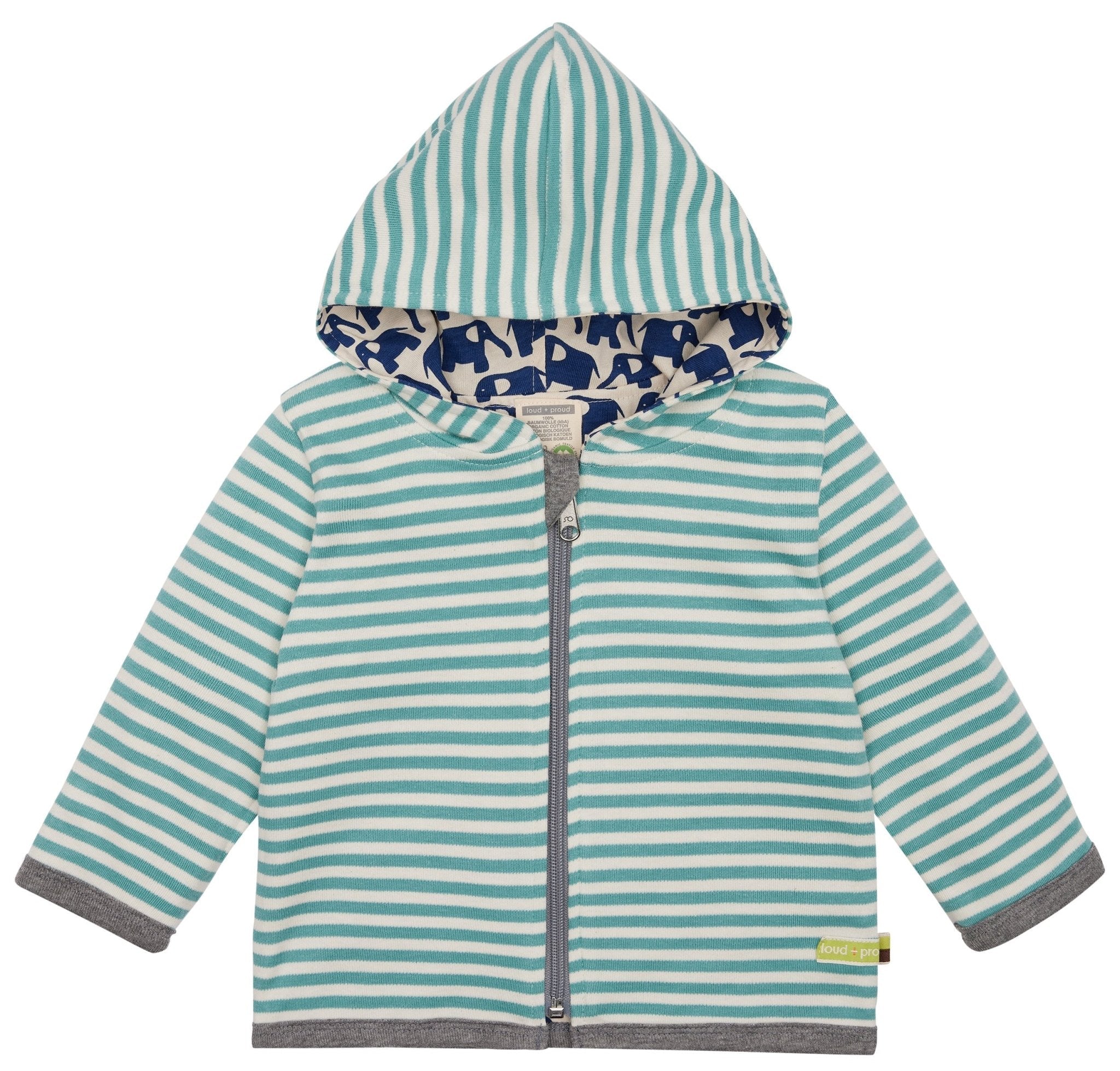 Wendejacke mit Kapuze - loud + proud - 3125 - ore - 50/56