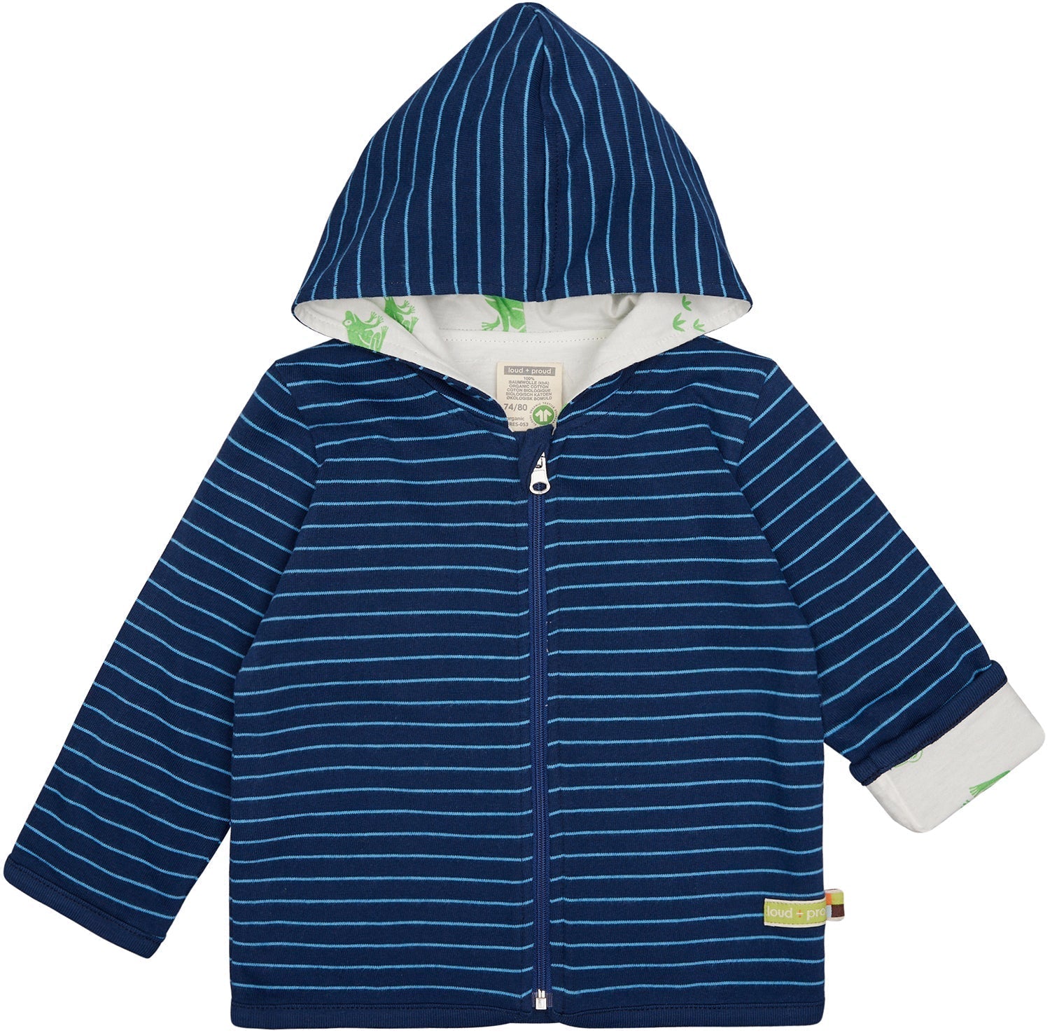 Wendejacke mit Kapuze - loud + proud - 3140 - ul - 50/56