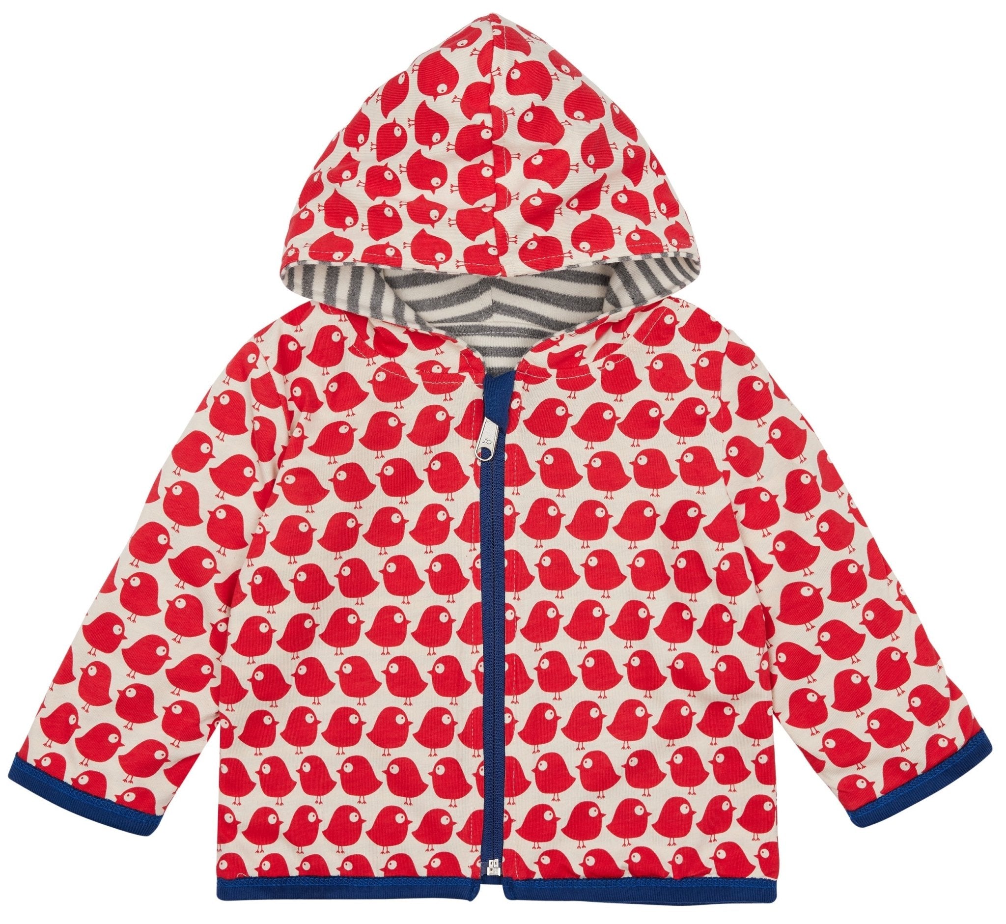 Wendejacke mit Kapuze - loud + proud - 3125 - gr - 50/56