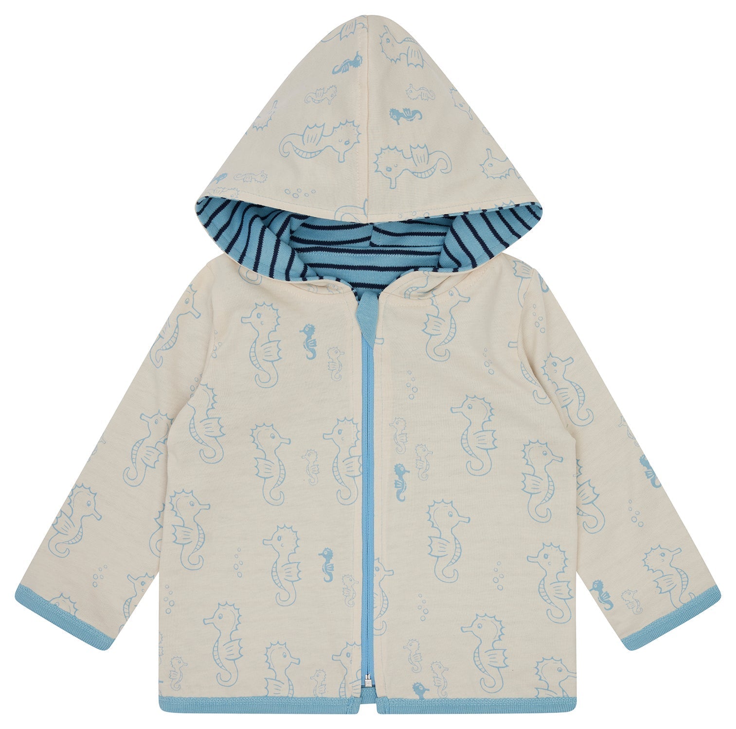 Wendejacke mit Kapuze - loud + proud - 3156 - air - 62/68