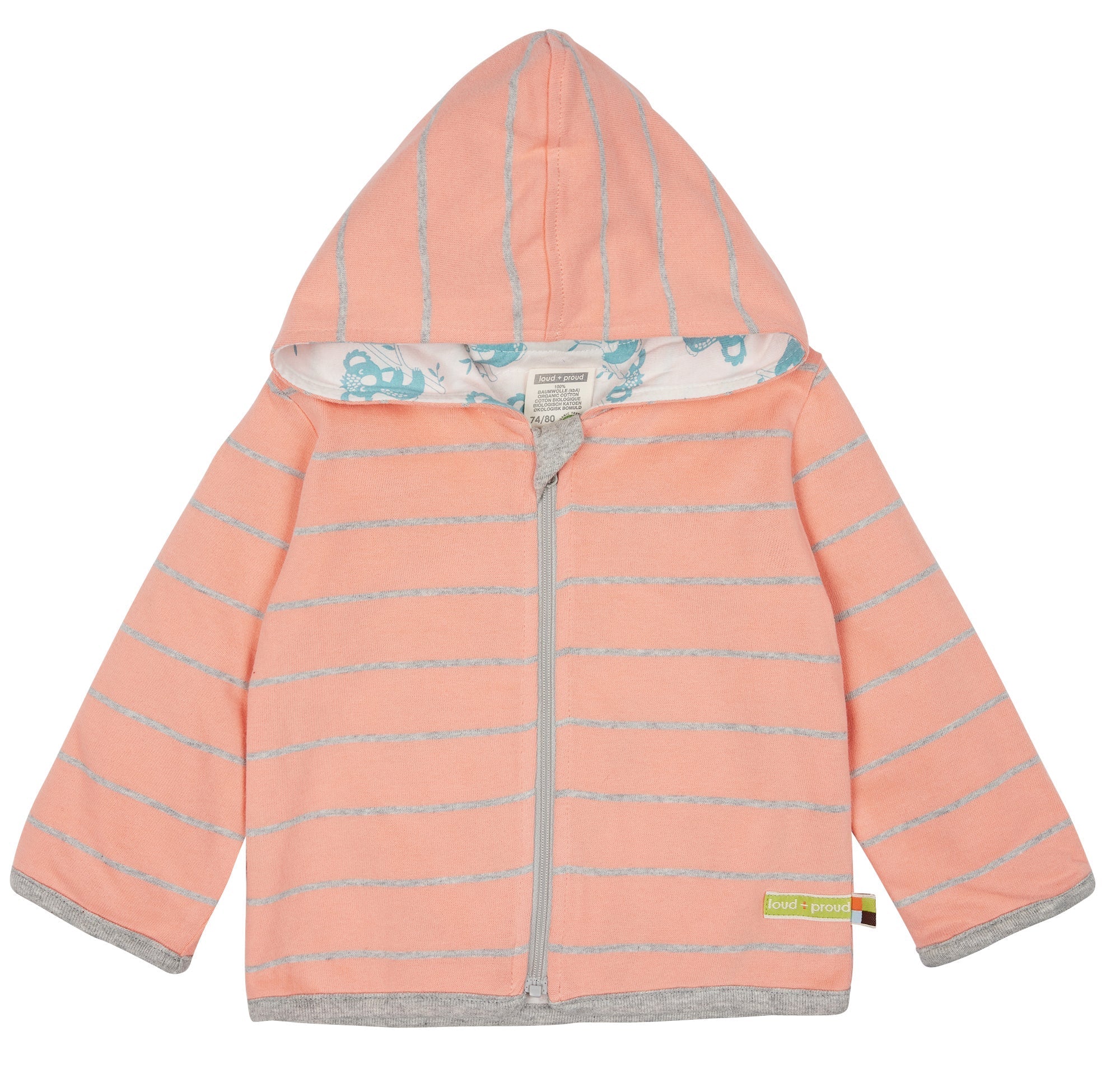 - Wendejacke mit Kapuze - loud + proud - 3100-pea-50/56