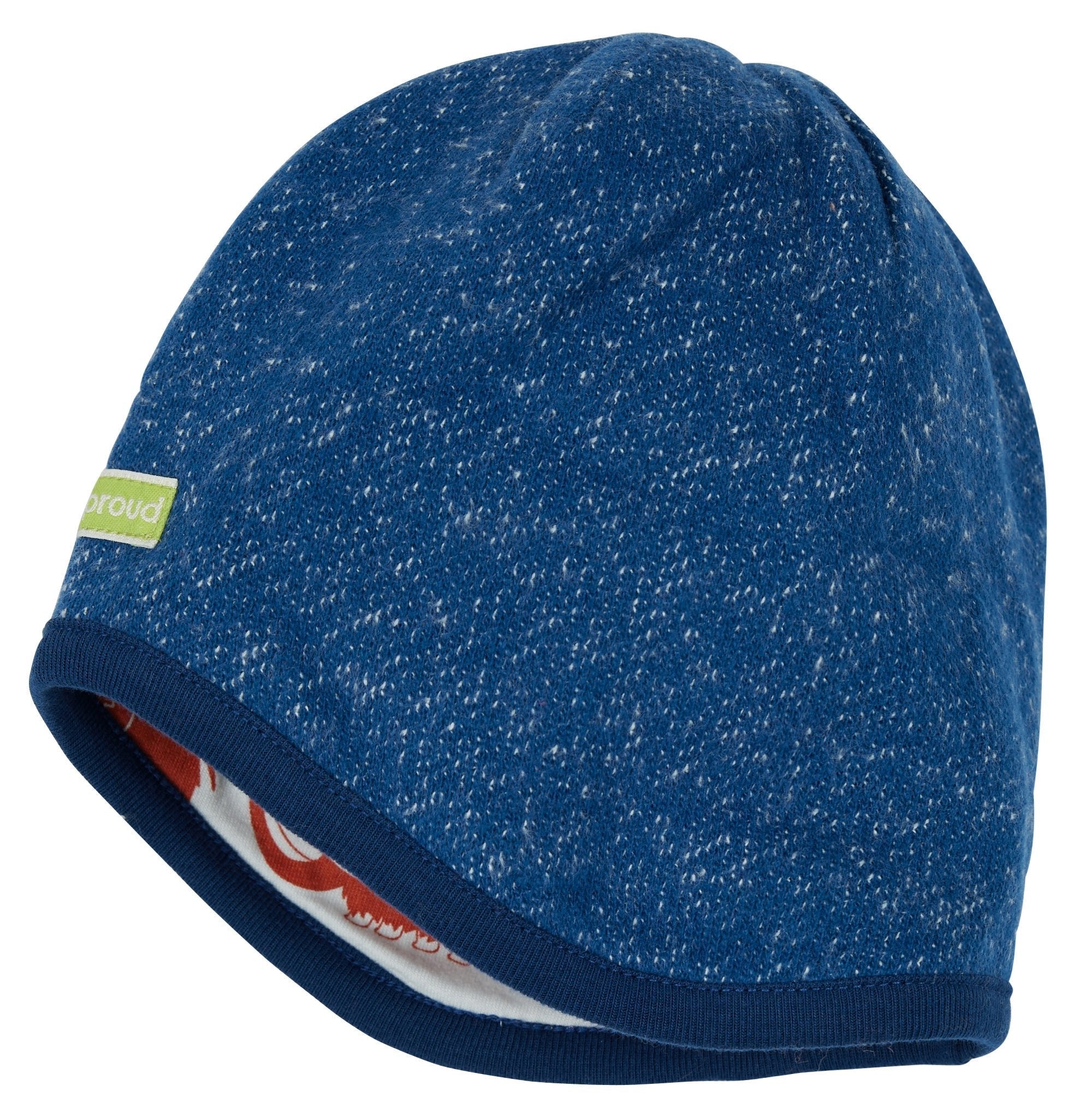 Wendemütze Melange Strick - loud + proud - 7131-ul-62/68