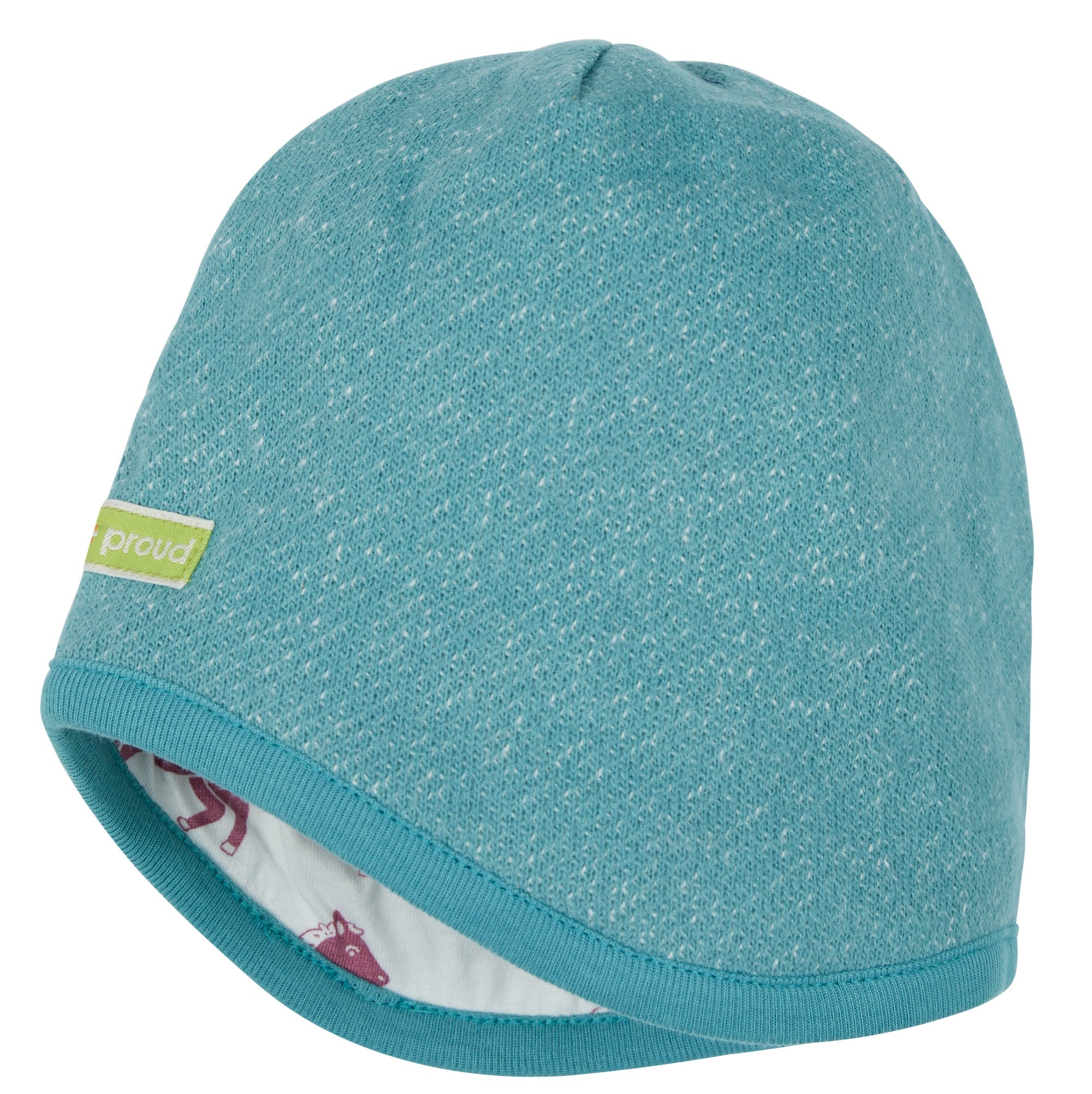 Wendemütze Melange Strick - loud + proud - 7131-top-62/68