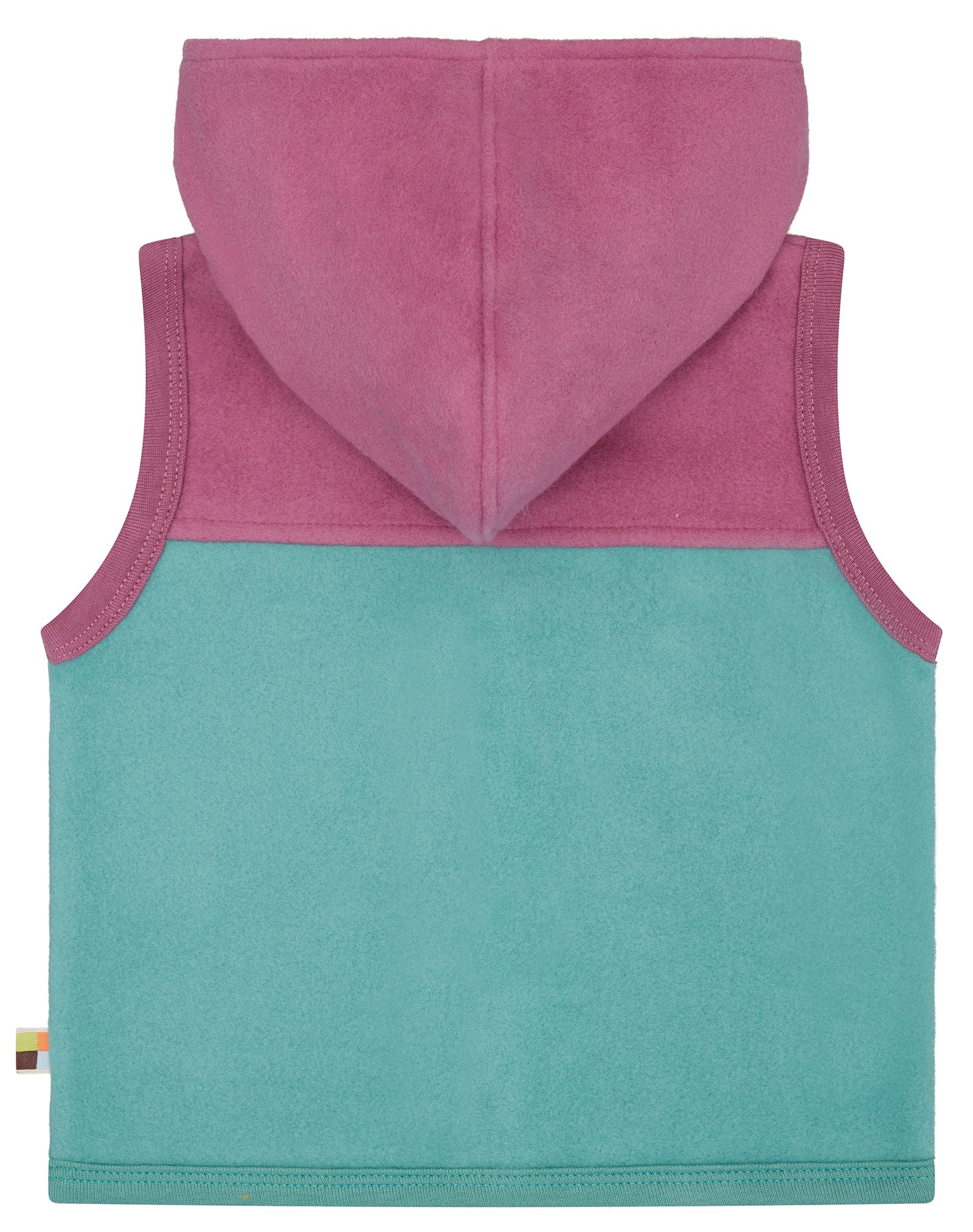 Weste aus Baumwoll-Fleece - loud + proud - 3173-ore-74/80
