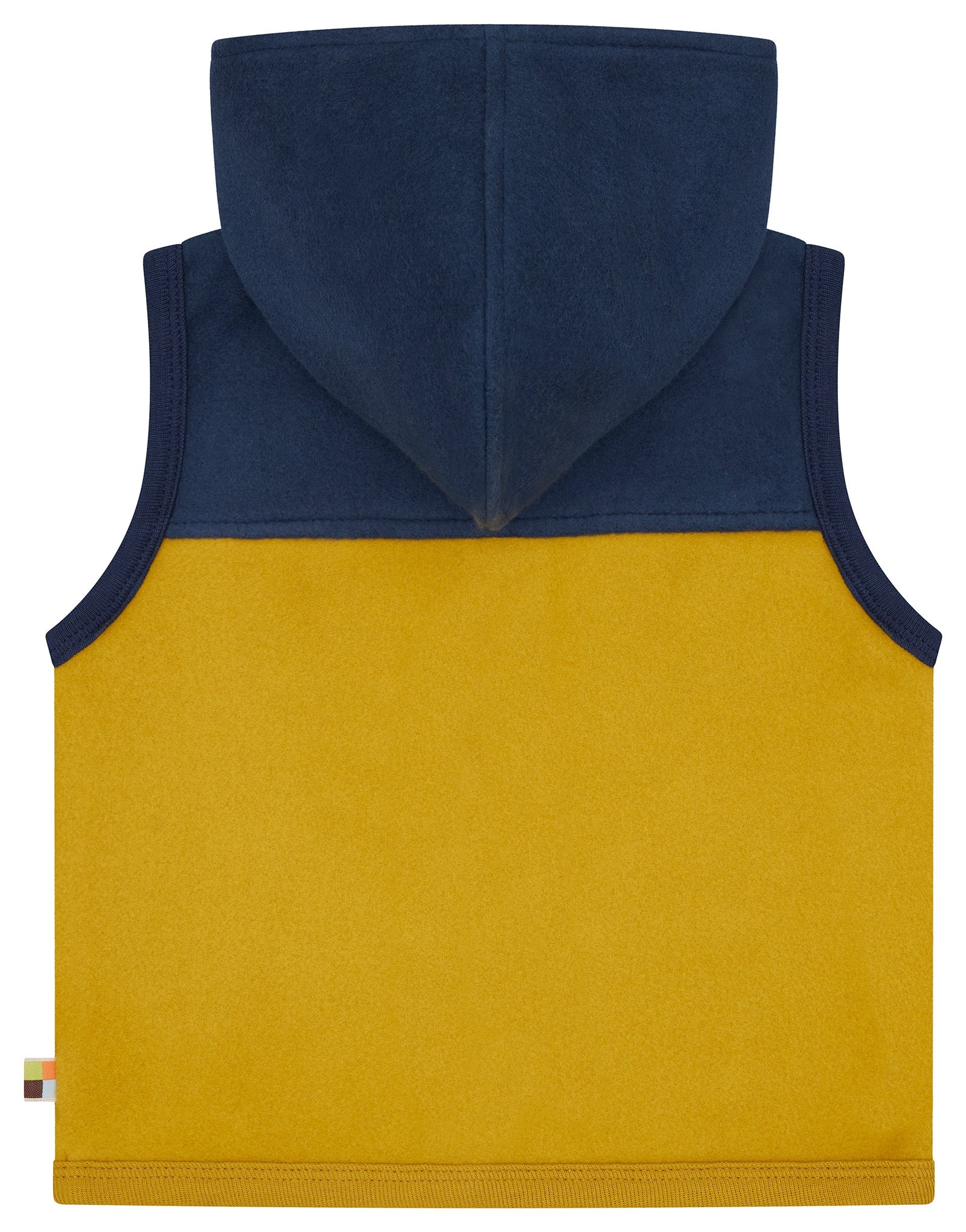 Weste aus Baumwoll-Fleece - loud + proud - 3173-cur-74/80
