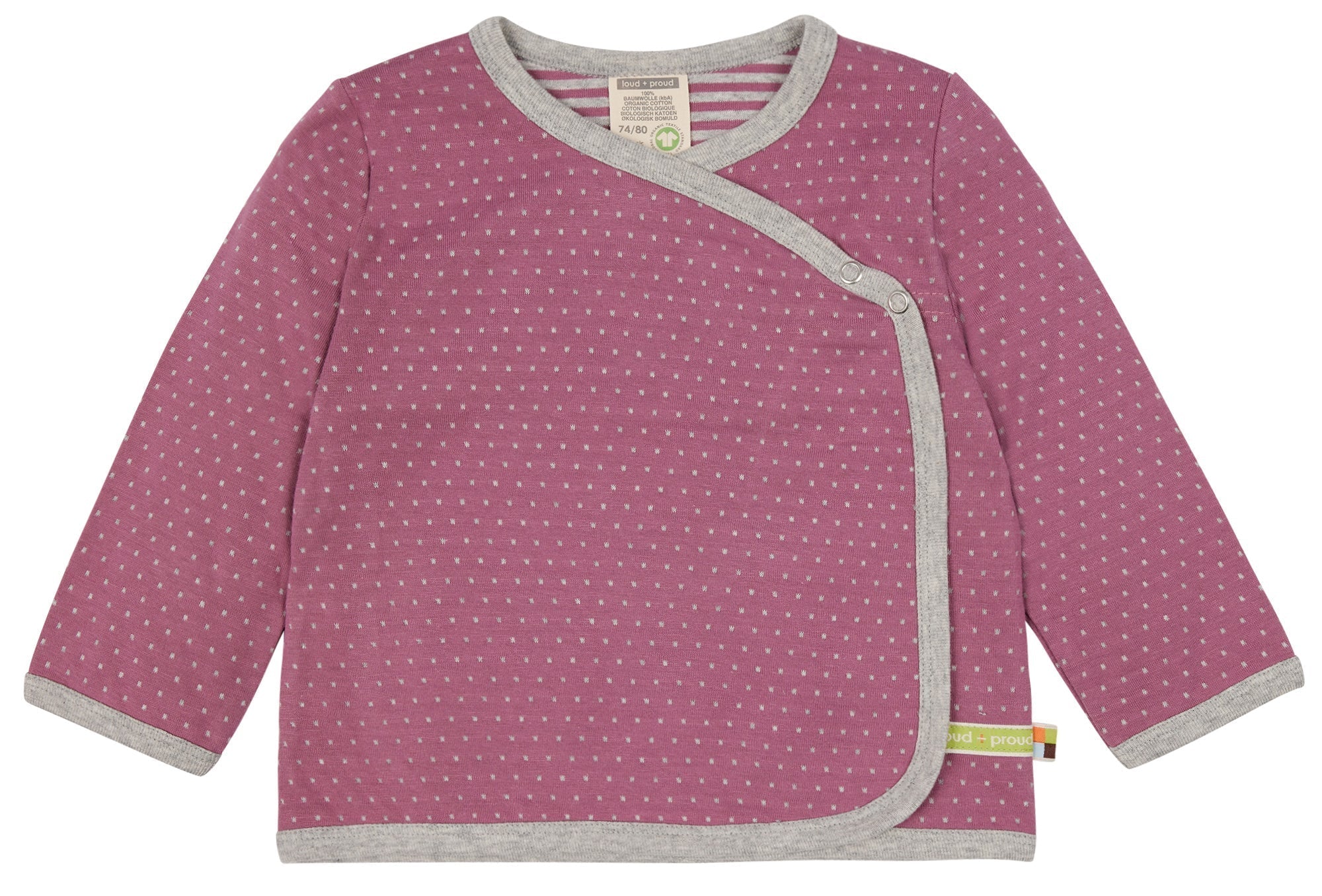 Wickeljacke Doubleface - loud + proud - 3112-grp-62/68