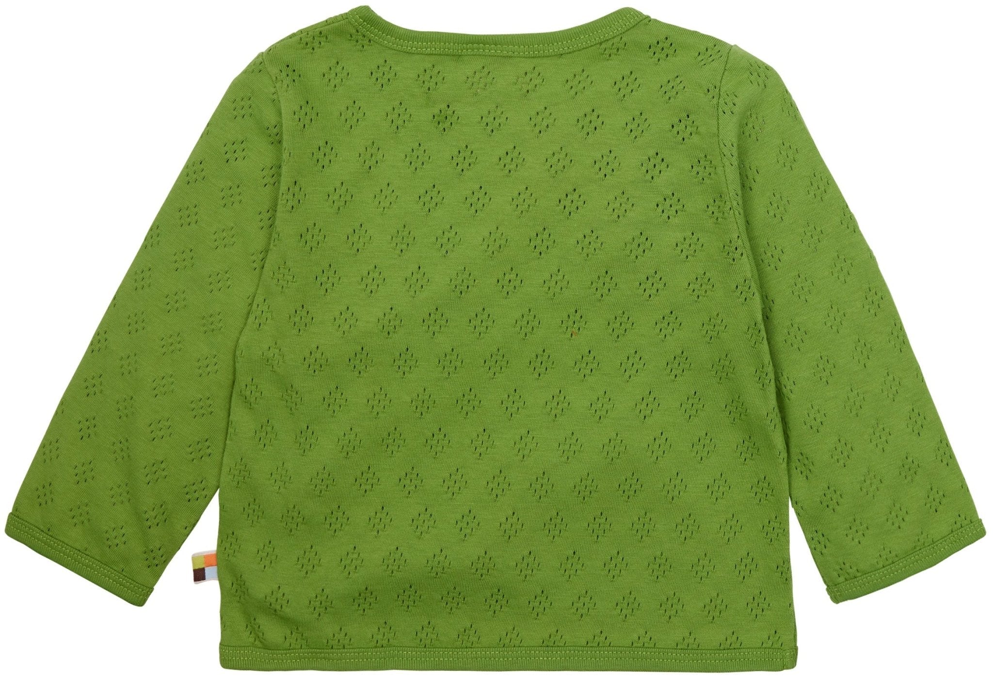 Wickeljacke mit Lochmuster - loud + proud - 3133 - grs - 62/68