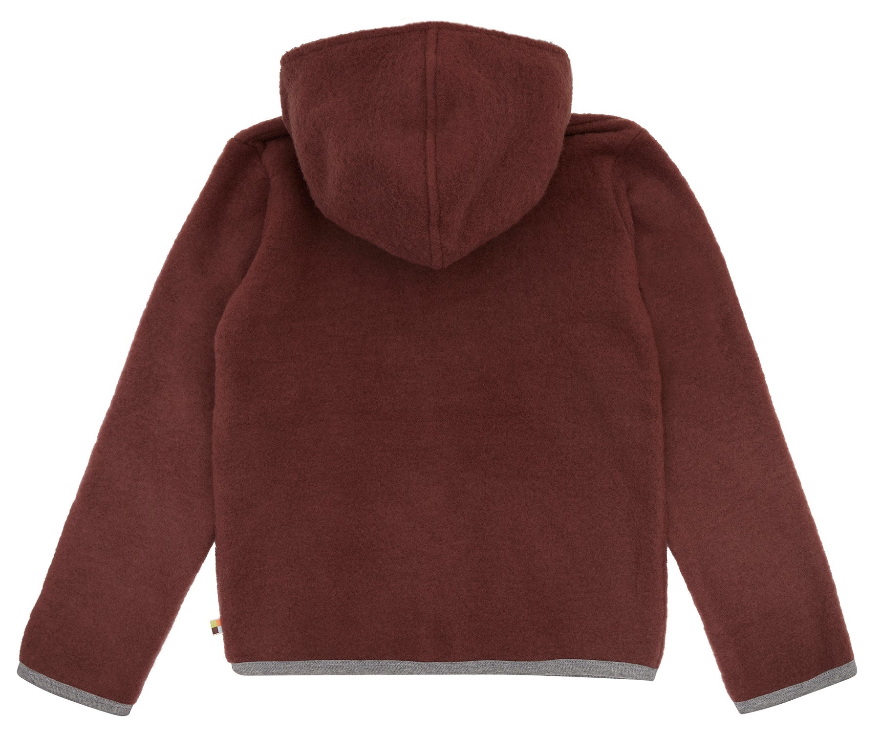 Wollfleece - Jacke mit Kapuze - loud + proud - 3149K - woo - 134/140