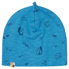 Beanie aus Slub Jersey mit Druck - loud + proud - 7169 - azu - 62/68