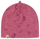 Beanie aus Slub Jersey mit Druck - loud + proud - 7169 - rou - 62/68