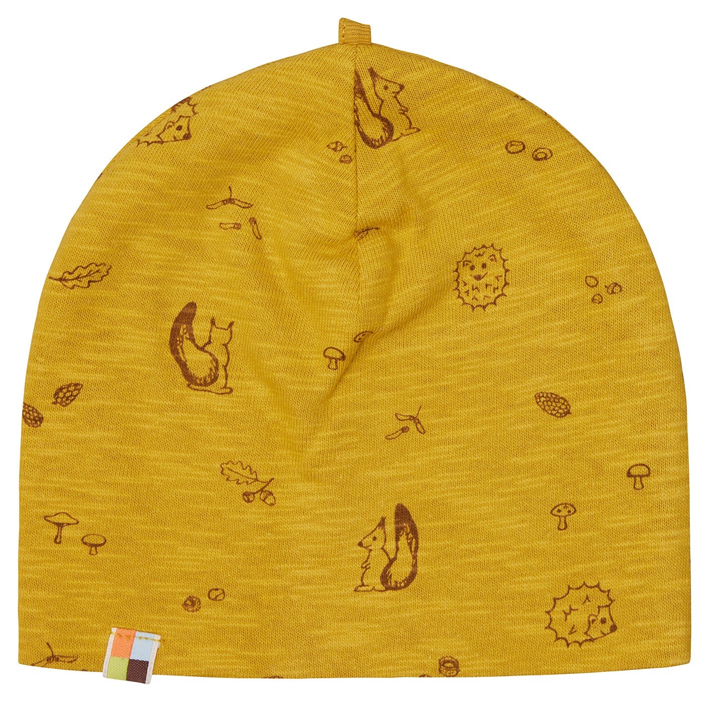 Beanie aus Slub Jersey mit Druck - loud + proud - 7169 - cur - 62/68