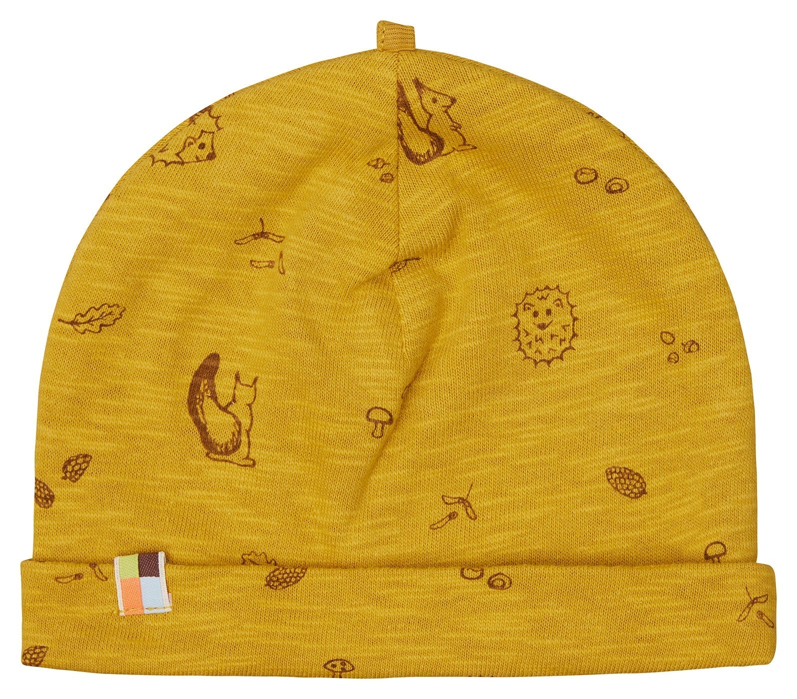 Beanie aus Slub Jersey mit Druck - loud + proud - 7169 - cur - 62/68