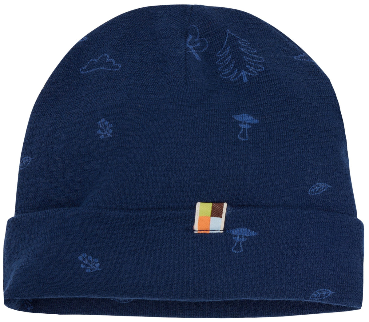 Beanie aus Strukturstrick mit Druck - loud + proud - 7154-ul-62/68