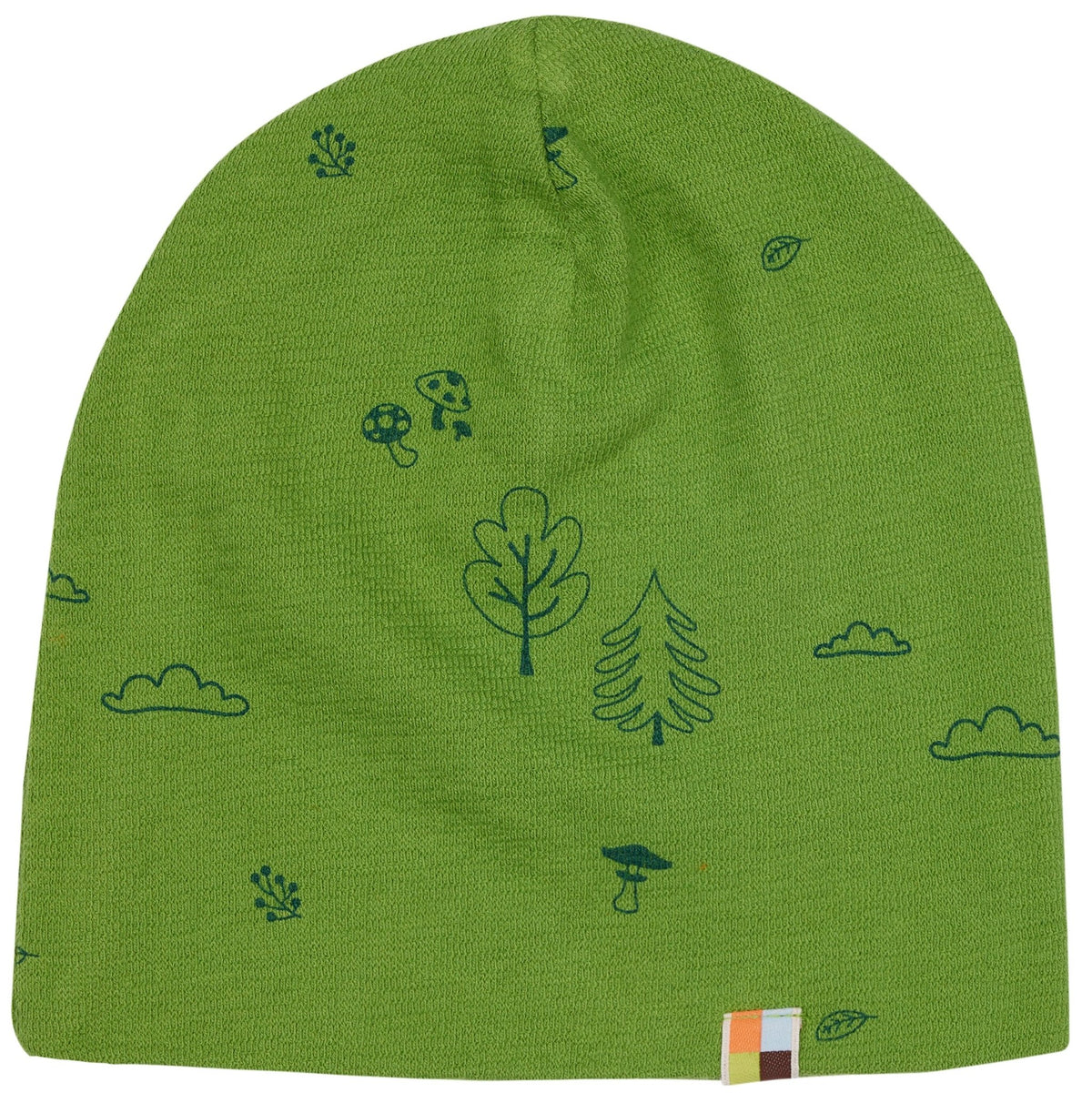 Beanie aus Strukturstrick mit Druck - loud + proud - 7154-grs-62/68