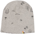  - Beanie aus Strukturstrick mit Druck - loud + proud - 7154-sil-62/68