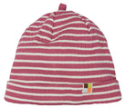Beanie gestreift mit Rippe - loud + proud - 7178 - rou - 62/68