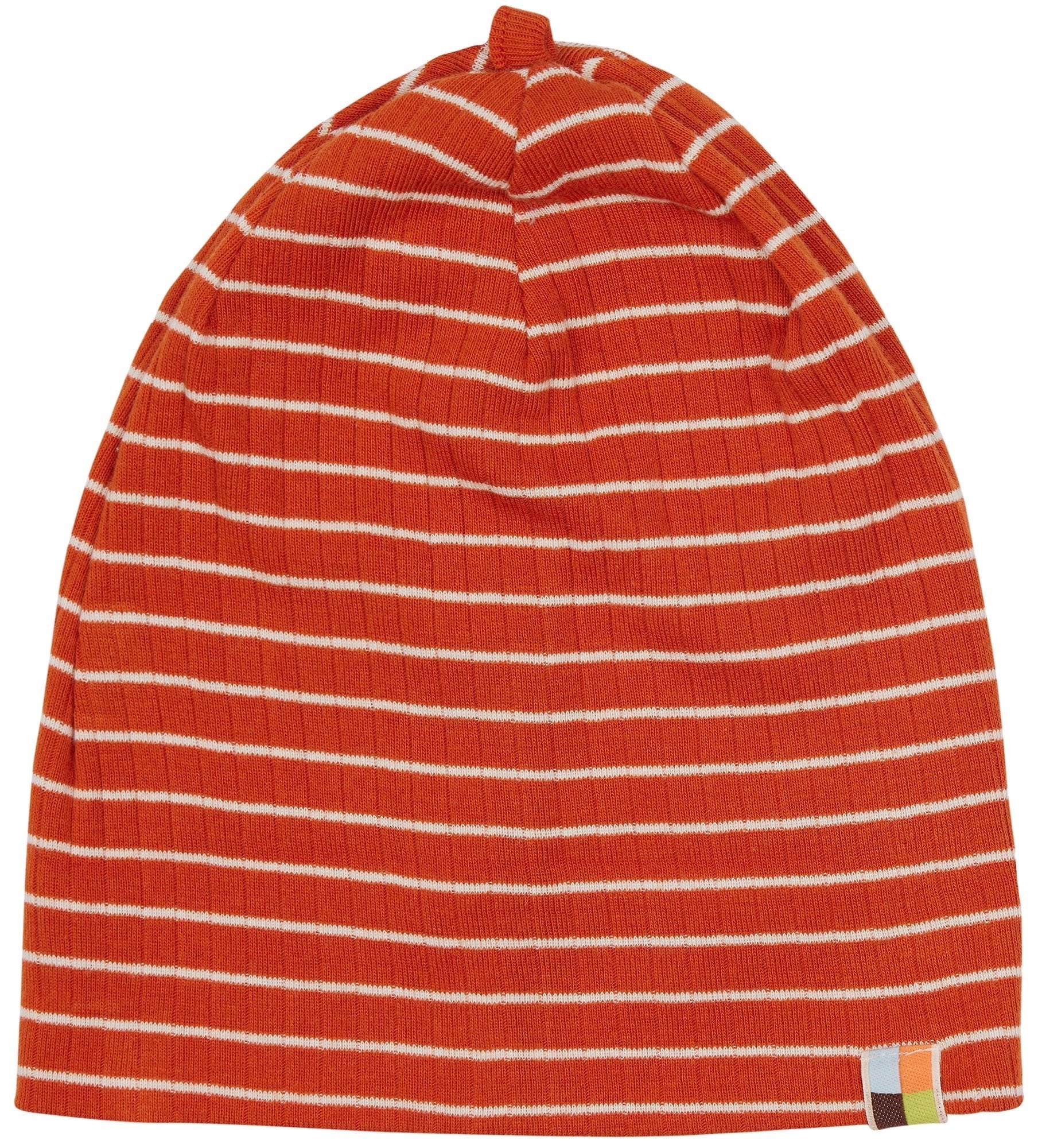 Beanie gestreift mit Rippe - loud + proud - 7148 - ter - 62/68