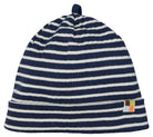 Beanie gestreift mit Rippe - loud + proud - 7178 - ul - 62/68