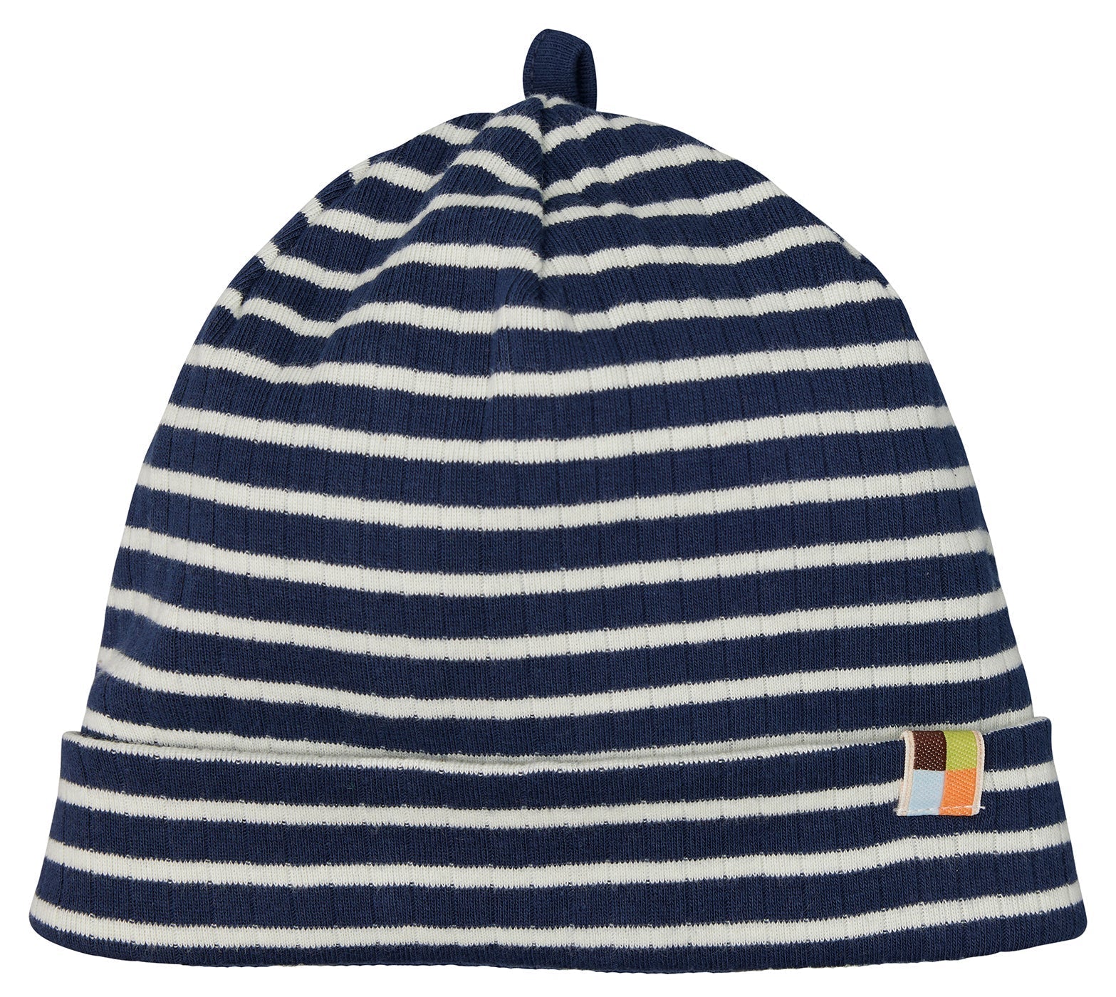 Beanie gestreift mit Rippe - loud + proud - 7178 - ul - 62/68