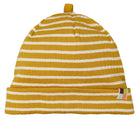 Beanie gestreift mit Rippe - loud + proud - 7178 - cur - 62/68