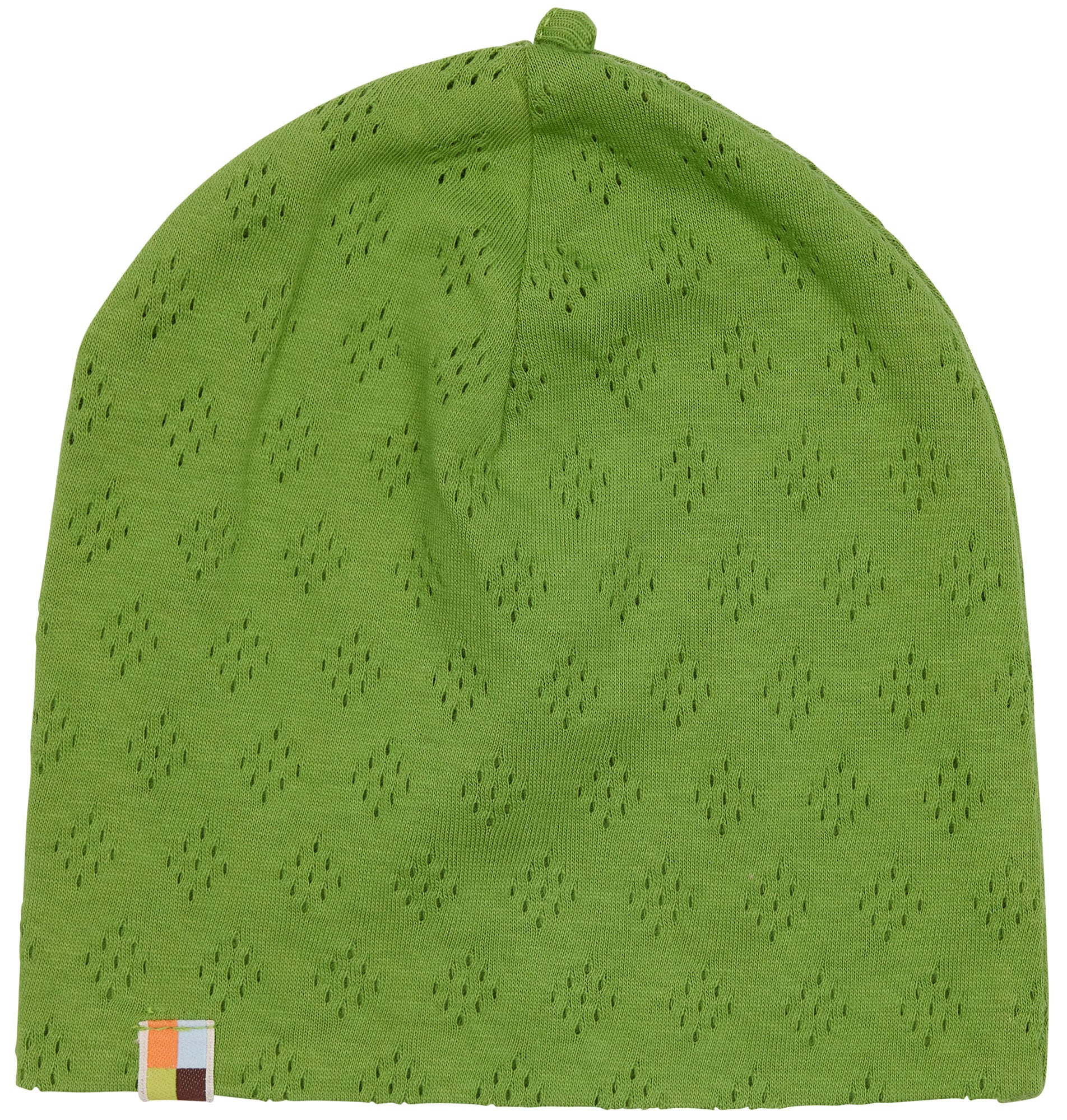 Beanie mit Lochmuster - loud + proud - 7156 - grs - 62/68