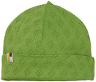 Beanie mit Lochmuster - loud + proud - 7156 - grs - 62/68