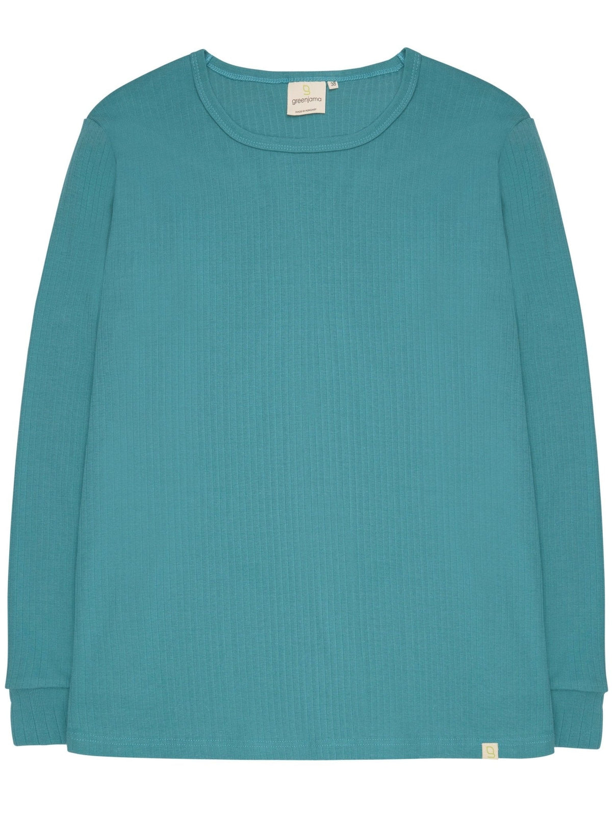 Bequemes Langarm - Shirt aus Derby - Rib - loud + proud - G200-top-36