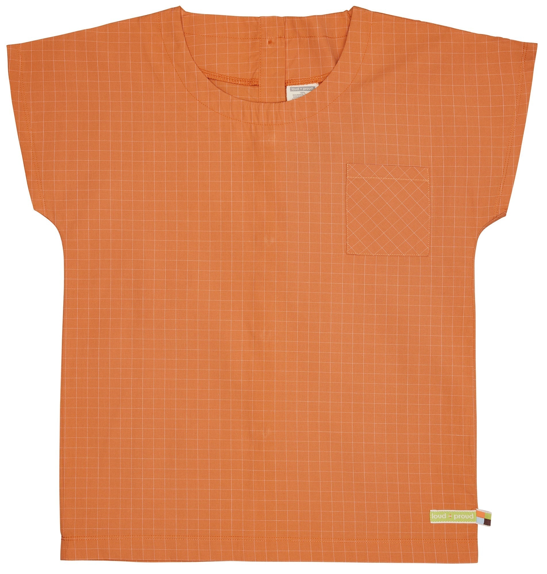 Bluse aus feinem Karo - loud + proud - 1128K - car - 134/140