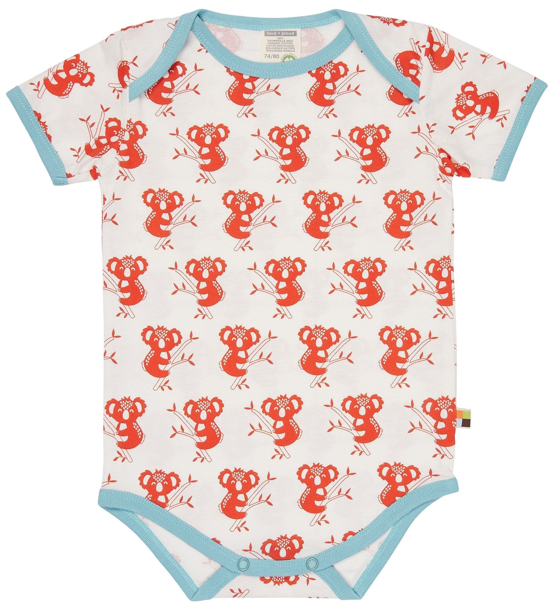  - Body kurzarm Druck - loud + proud - 2063-cop-50/56