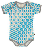 Body Kurzarm mit Druck - loud + proud - 2069 - aq - 50/56