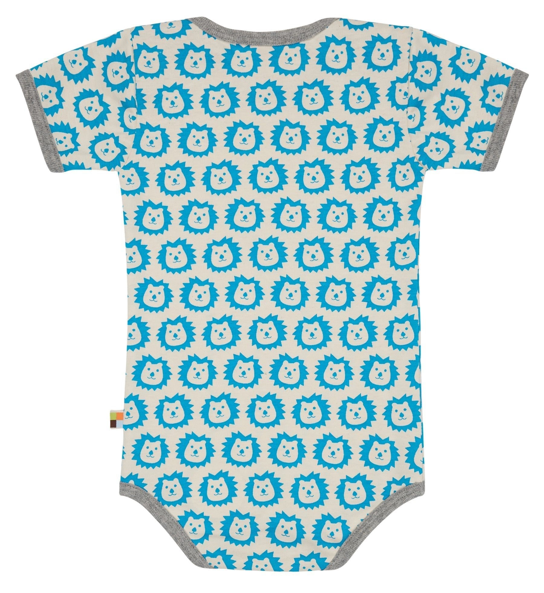 Body Kurzarm mit Druck - loud + proud - 2069 - aq - 50/56