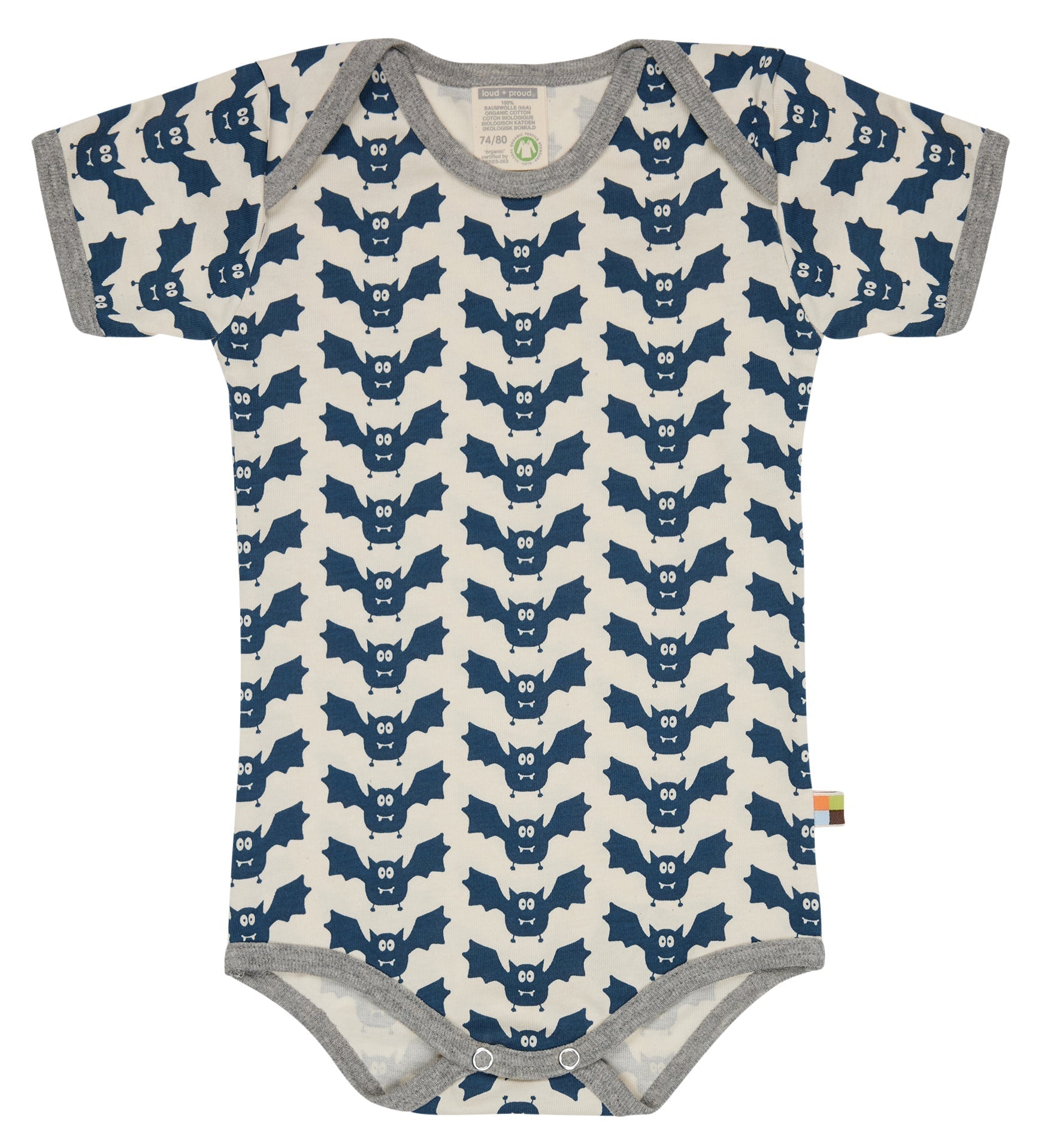 Body Kurzarm mit Druck - loud + proud - 2069 - ul - 50/56