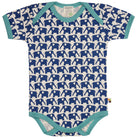 Body Kurzarm mit Druck Elefanten - loud + proud - 2082 - ul - 50/56