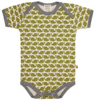 Body Kurzarm mit Druck Wale - loud + proud - 2086 - mo - 50/56