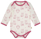 Body langarm mit Druck - loud + proud - 2109 - rou - 50/56