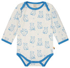 Body langarm mit Druck - loud + proud - 2109 - azu - 50/56
