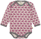 Body Langarm mit Druck Elefanten - loud + proud - 2083 - grp - 50/56