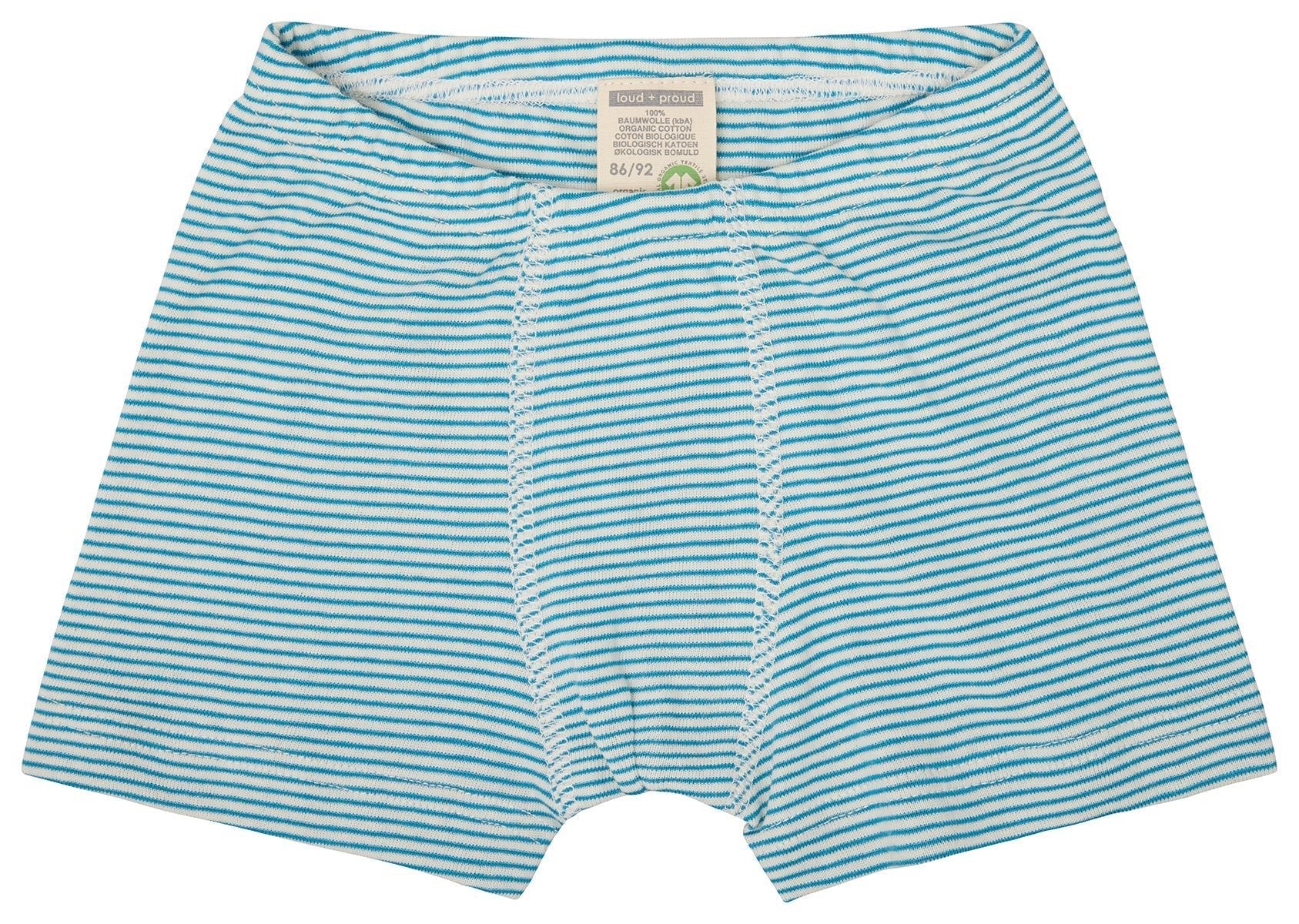 Doppelpack Boxer aus Feinripp - loud + proud - 2101 - pe - 86/92