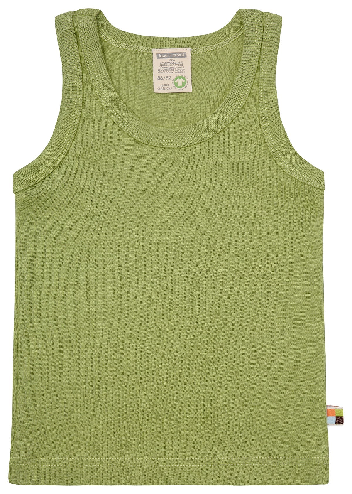 Doppelpack Unterhemden aus Feinripp - loud + proud - 2102-mo-86/92