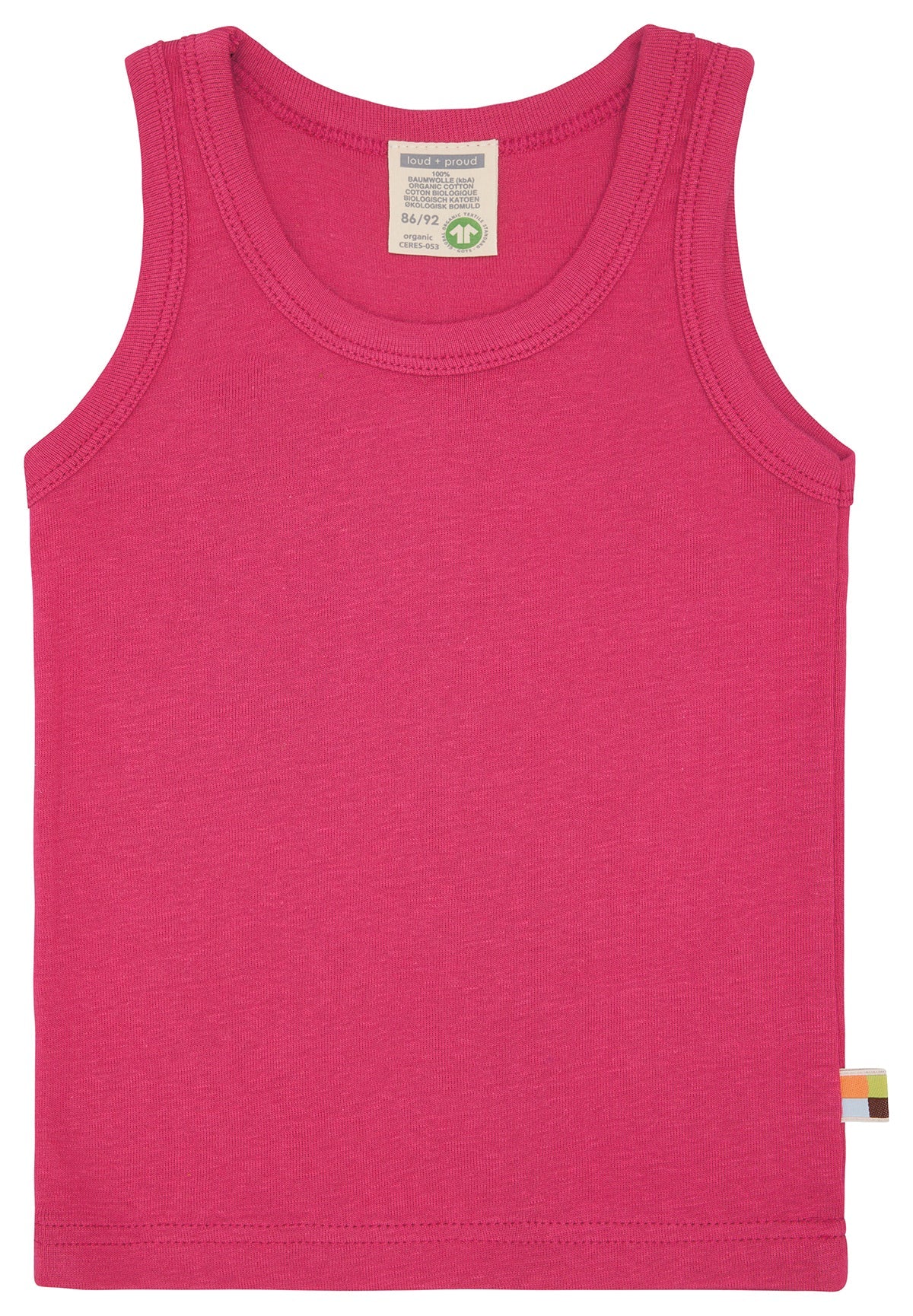Doppelpack Unterhemden aus Feinripp - loud + proud - 2102-pin-86/92