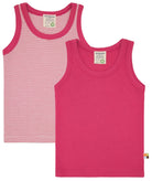 Doppelpack Unterhemden aus Feinripp - loud + proud - 2102-pin-86/92