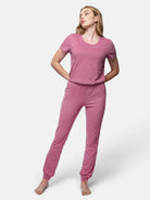Elastische Jersey - Hose mit Bündchen - loud + proud - G404-grp-36