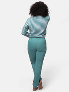 Elastische Jersey - Hose mit Bündchen - loud + proud - G404-top-36