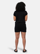 Elastische Short aus Derby - Rib - loud + proud - G400-blk-36