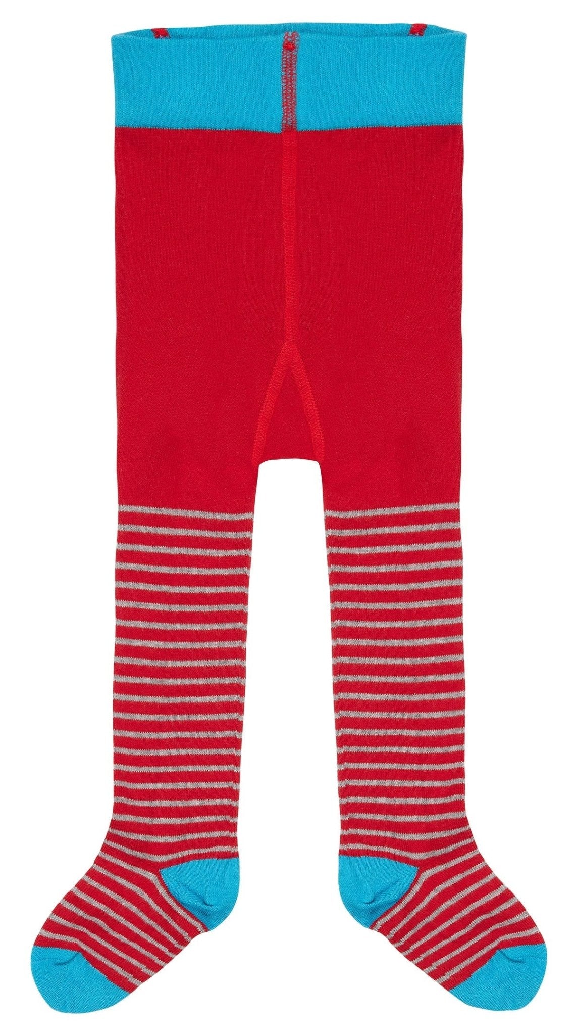 Gemusterte Strumpfhose - loud + proud - 8001 - ul/stripes - 62/68