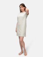 Geringeltes Sleepshirt mit Leinen - Anteil - loud + proud - G603-bam-36