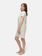 Geringeltes Sleepshirt mit Leinen - Anteil - loud + proud - G603-bam-36