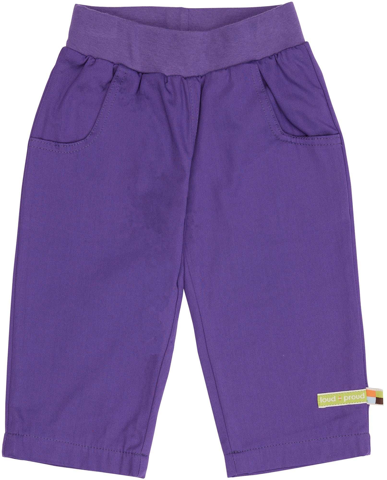 Gewebte Hose aus Twill mit Futter - loud + proud - 4195 - vio - 62/68